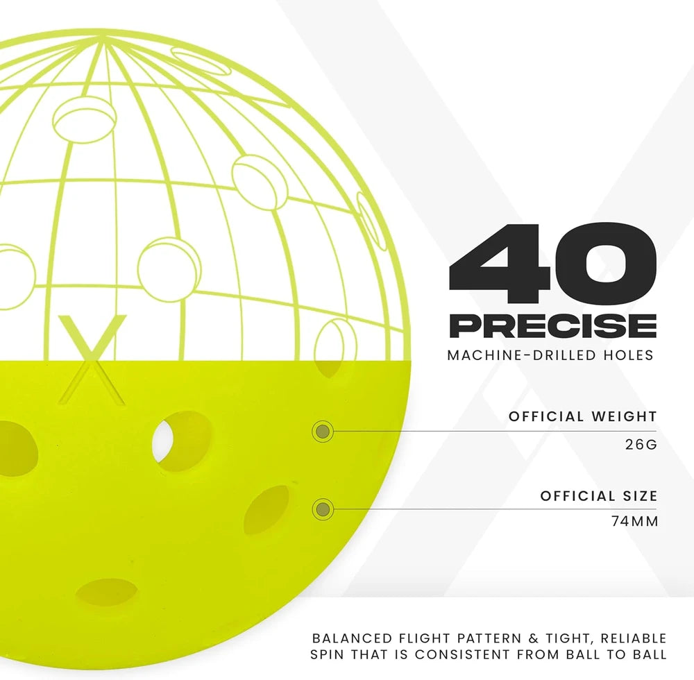 Franklin X-40 Outdoor Pickleballs