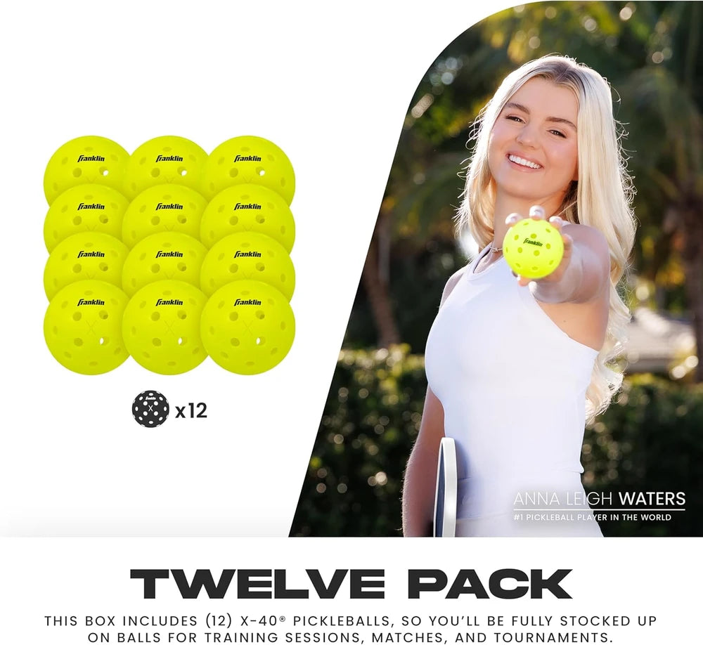 Franklin X-40 Outdoor Pickleballs