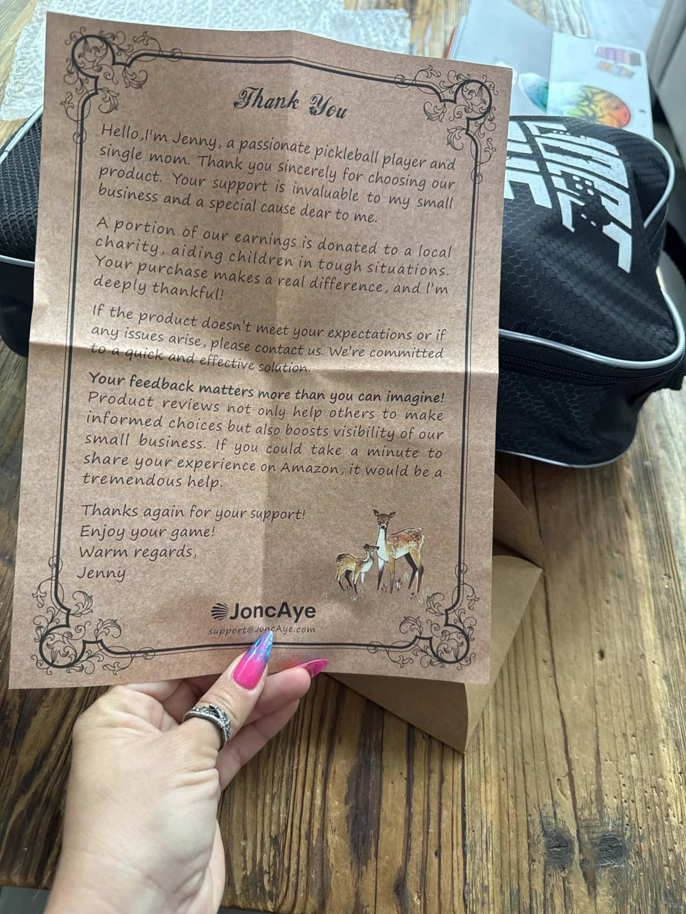 Review Card