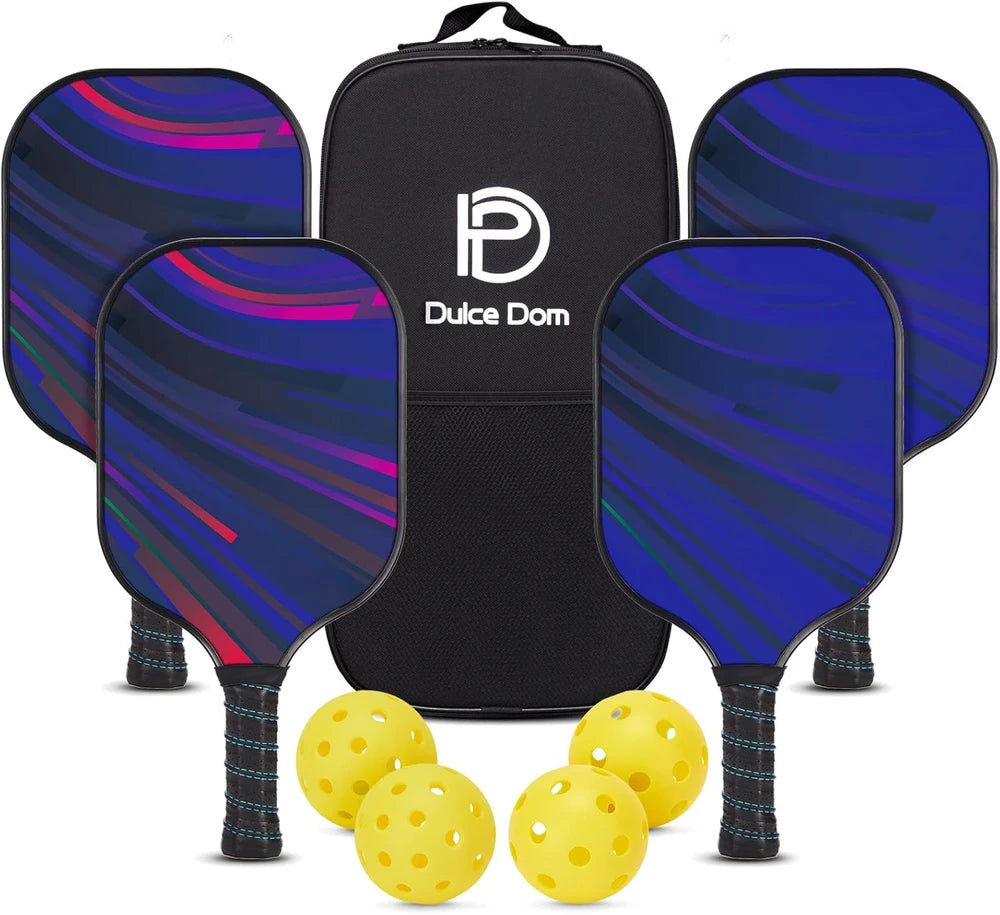 Dulce Dom Fiberglass Pickleball Set