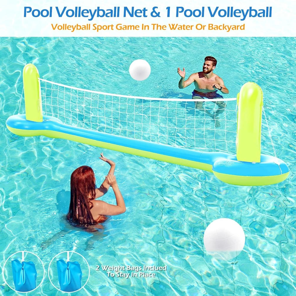 Jasonwell 3-in-1 Pool Games Set