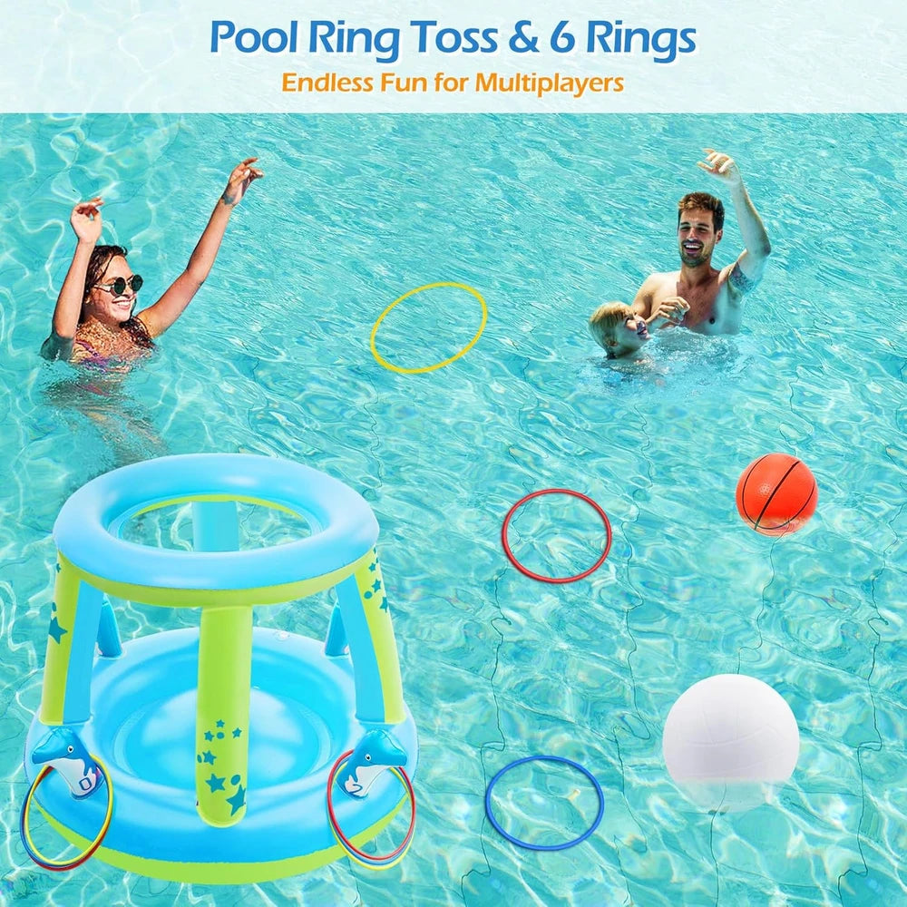 Jasonwell 3-in-1 Pool Games Set
