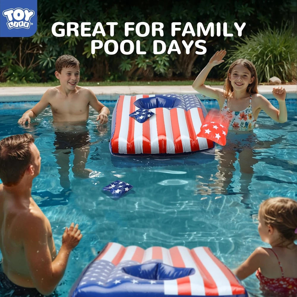 Toy Life Inflatable Cornhole Set
