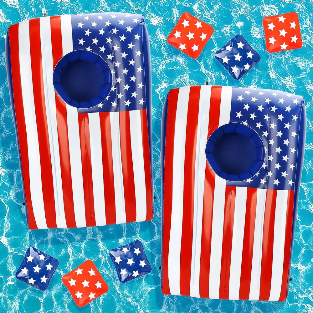 Toy Life Inflatable Cornhole Set