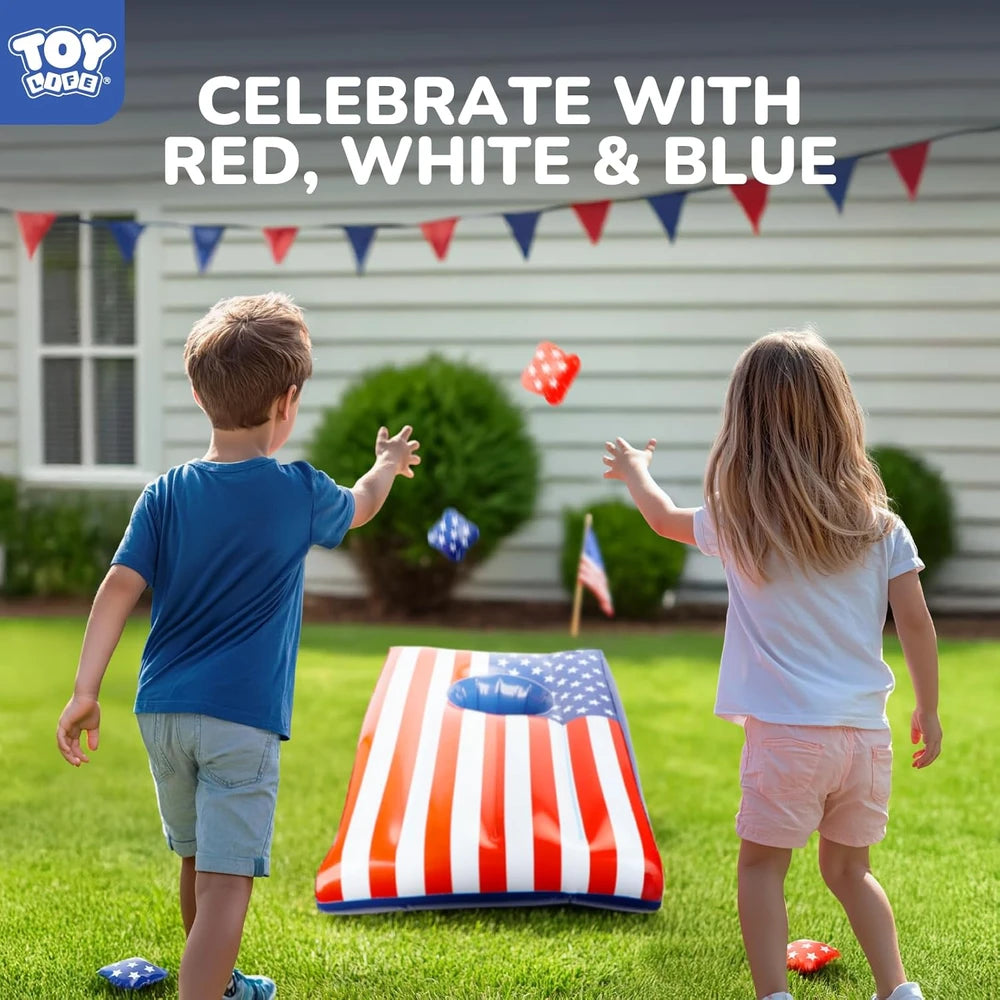 Toy Life Inflatable Cornhole Set