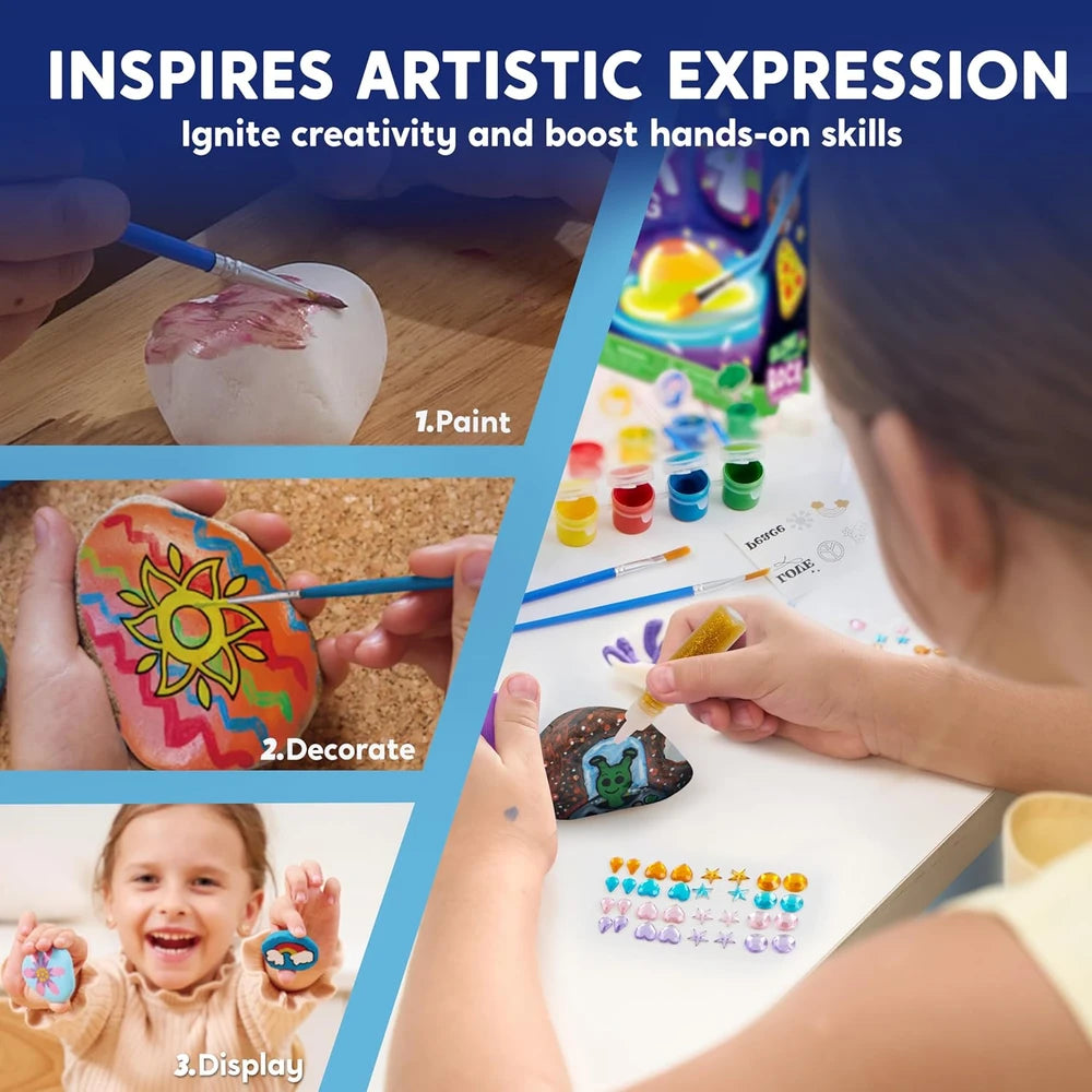 Glow in the Dark Rock Painting Kit